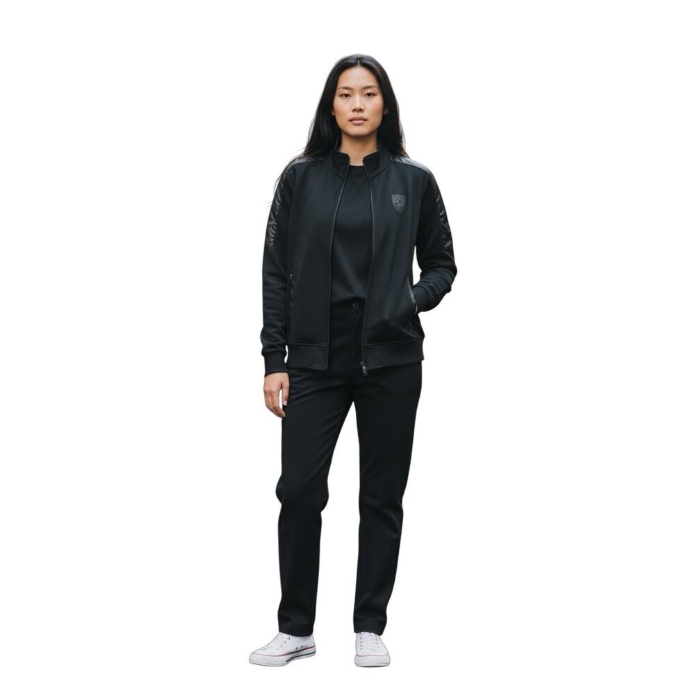 Puma Scuderia Ferrari Jacket Unisex Large Full Zip Black‎ Official license